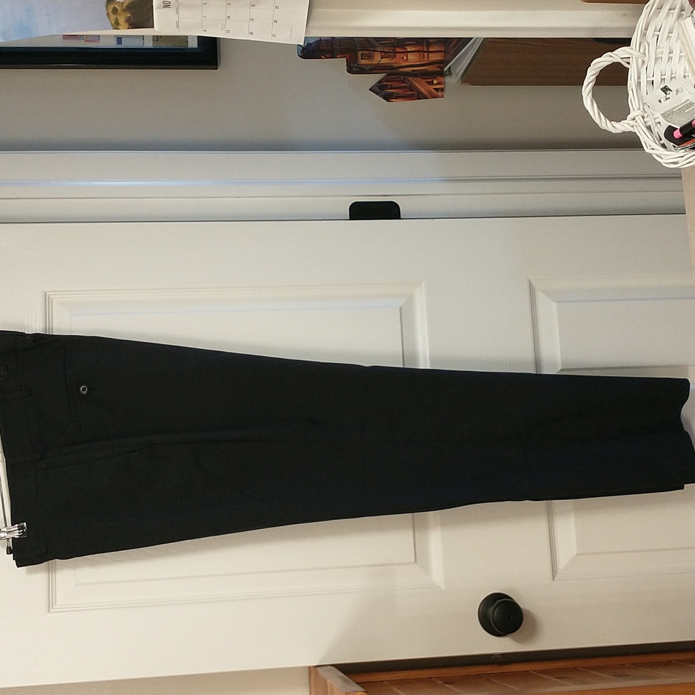 PGA Black Men's Pants Flat Front